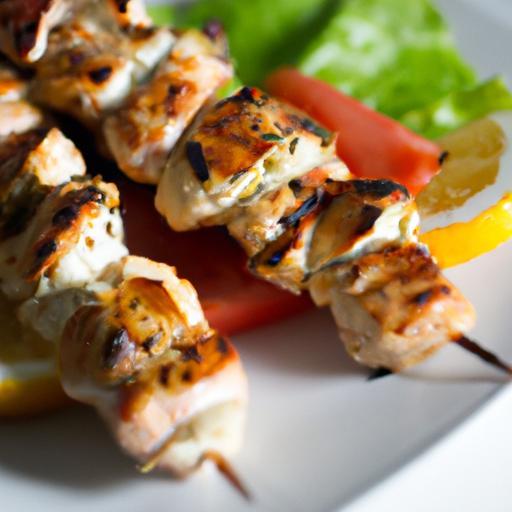 Perfectly Grilled Chicken Souvlaki: A Taste of Greece