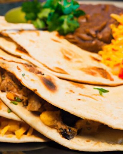 Flavor-Packed Chicken & Black Bean Quesadillas Recipe Guide