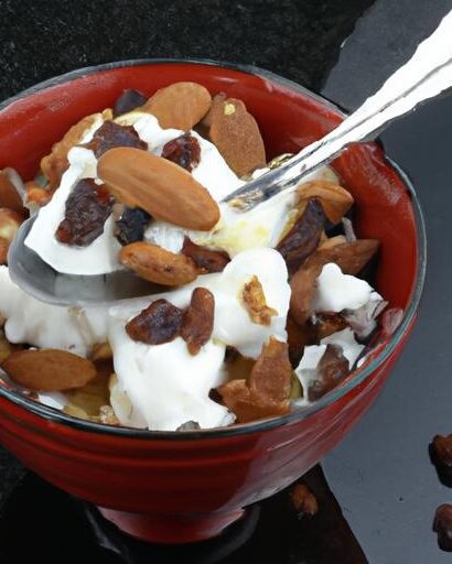 Sweet & Nutty: The Power of Greek Yogurt with Honey & Almonds