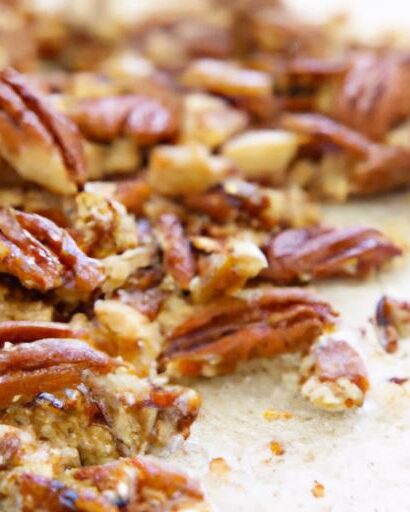 Crunchy Sea-Salted Quinoa Pecan Brittle Delight Unveiled