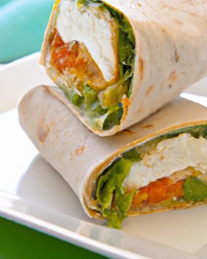 Delicious Spinach and Feta Wrap: A Healthy Taste Adventure
