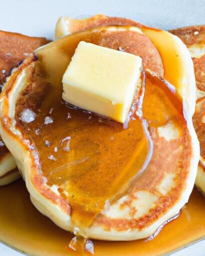 Tiny Delights: The Perfect Mini Pancakes with Maple Syrup