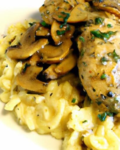 Creamy Chicken Stroganoff: A Twist on a Classic Dish