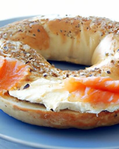 The Perfect Pair: Salmon and Cream Cheese Bagel Delight