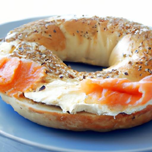 The Perfect Pair: Salmon and Cream Cheese Bagel Delight