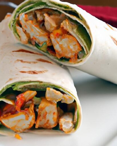 Spicy Buffalo Ranch Chicken Wrap: A Flavor-Packed Delight
