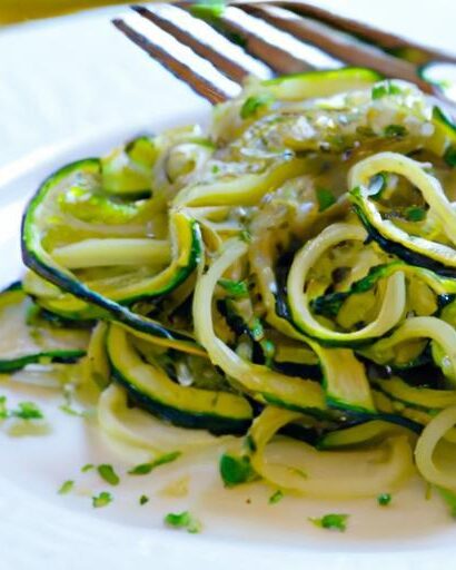 Zucchini Noodles with Pesto: A Fresh Twist on Healthy Eating
