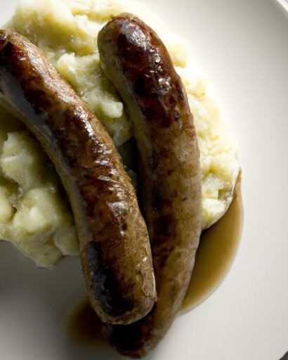 Savor the Classic Irish Bangers and Mash: A Hearty Delight