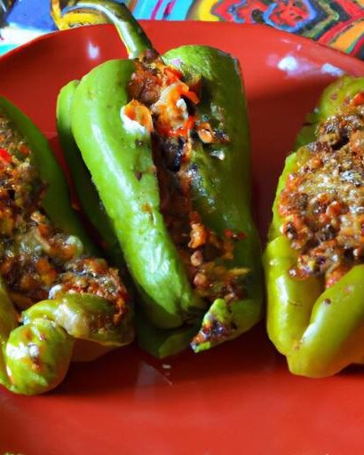 Keto Vegan Stuffed Peppers: Low-Carb Flavor Boost