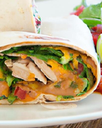 Power-Packed Mornings: The Ultimate Egg and Spinach Burrito