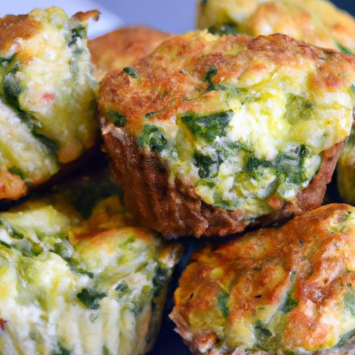 Tiny Taste Explosions: Mini Spinach and Cheese Muffins