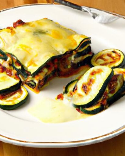 Zesty Zucchini Lasagna: A Fresh Twist on Classic Comfort