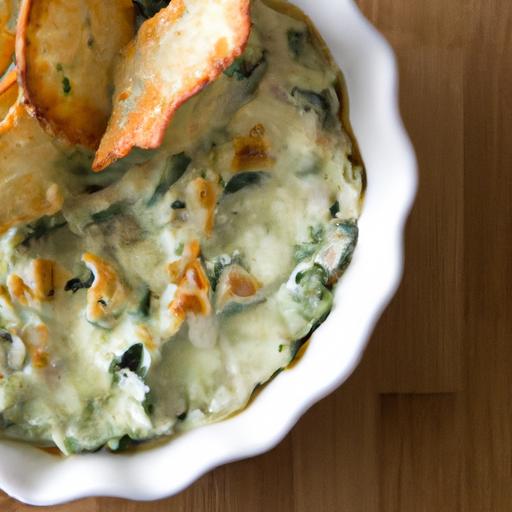 Creamy Baked Spinach Artichoke Dip: A Savory Delight