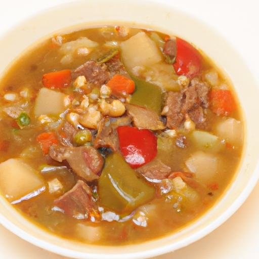 Hearty Beef Barley Soup: A Nutritious Comfort in a Bowl