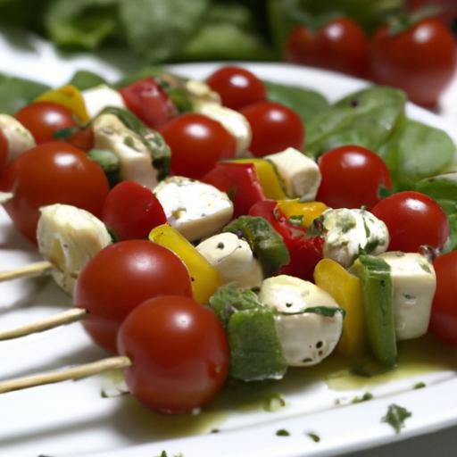 Fresh and Flavorful Caprese Salad Skewers: A Perfect Bite