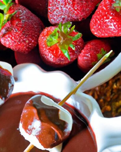 Decadent Delight: Mastering Chocolate Covered Strawberry Dip