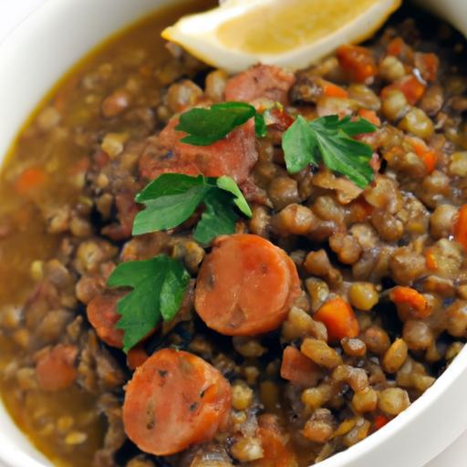 Hearty Sausage and Lentil Soup: A Comforting Classic Recipe
