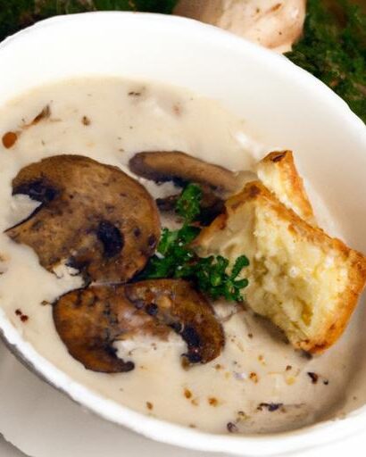 Creamy Mushroom Soup Recipe: A Savory Delight to Savor