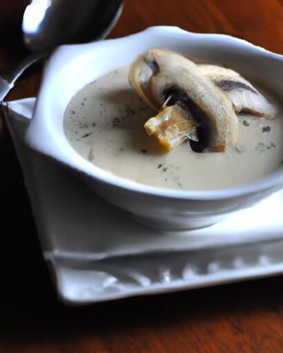 Creamy Mushroom Soup Recipe: A Cozy Homemade Delight