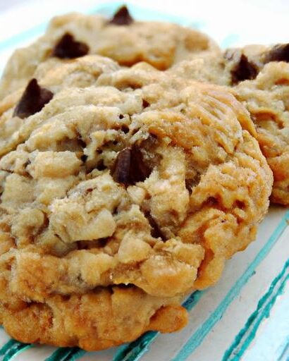 Chewy Gluten-Free Oatmeal Chocolate Chip Cookie Recipe