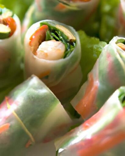 Crunchy Delight: Mastering Crispy Air Fryer Rice Paper Rolls