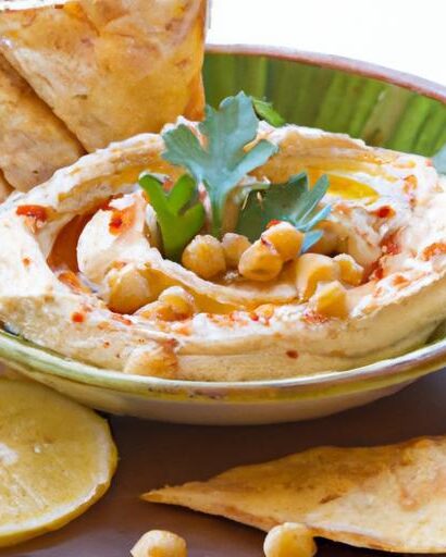 Crunchy Pita Chips & Creamy Hummus: A Perfect Snack Duo