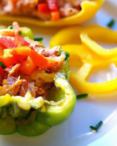 Keto Tuna Melt Stuffed Peppers: A Low-Carb Flavor Boost
