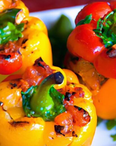 Flavor-Packed Stuffed Peppers: A Colorful Culinary Journey