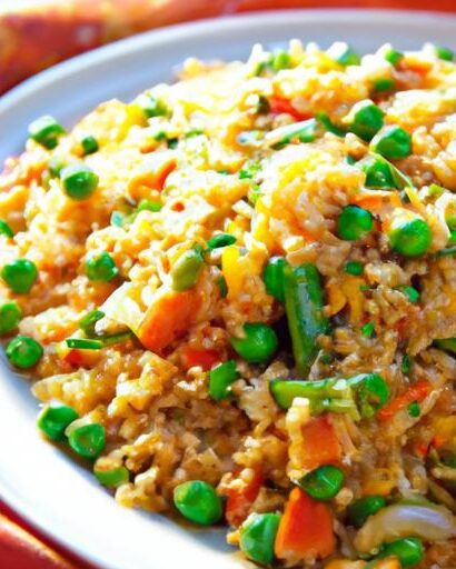 Veggie-Packed Fried Rice: A Colorful, Flavorful Delight