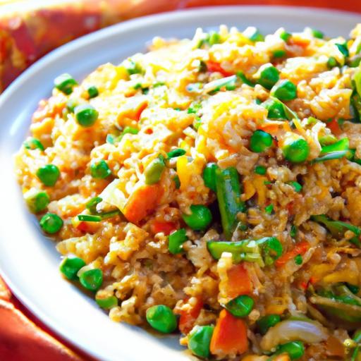 Veggie-Packed Fried Rice: A Colorful, Flavorful Delight