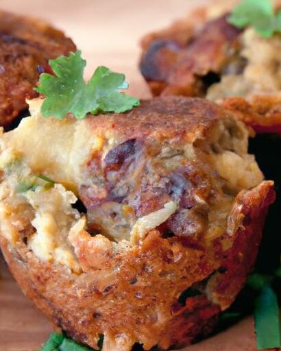 Savory Baked Meatloaf Muffins: A Perfect Dinner Twist