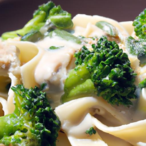 Creamy Chicken & Broccoli Fettuccine Alfredo Delight