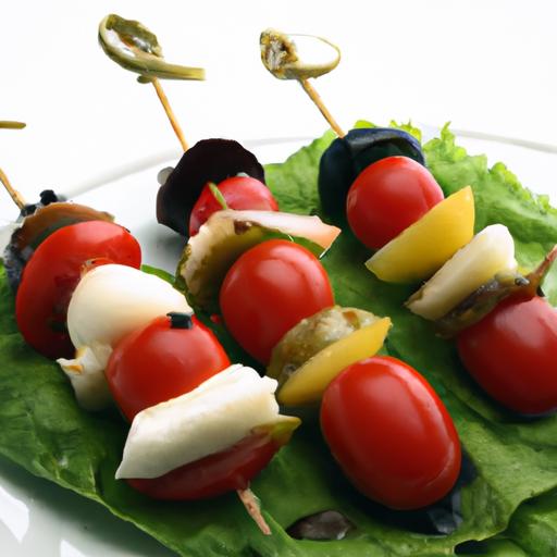 Fresh & Easy Caprese Salad Skewers: A Bite-Sized Delight