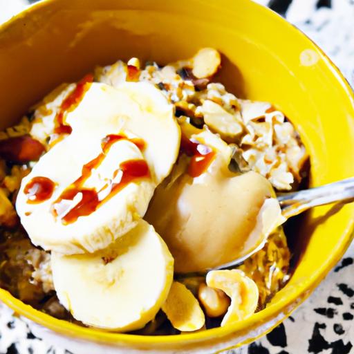 Banana & Peanut Butter Overnight Oats: Easy,Nutritious Delight
