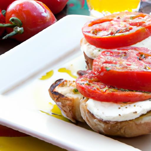 Savor Summer Flavors with Roasted Tomato Burrata Bruschetta