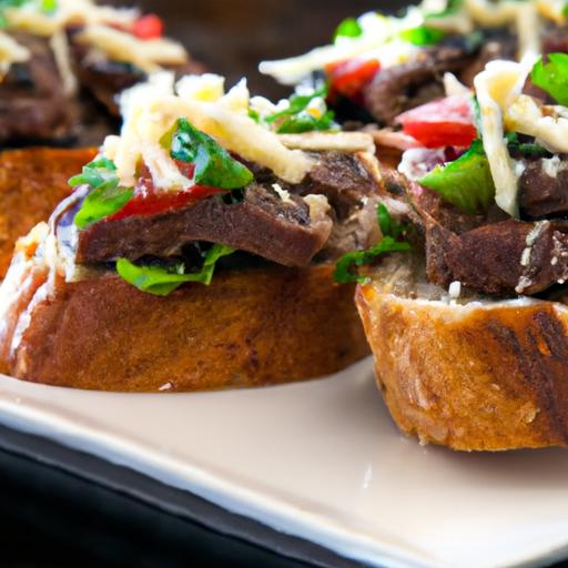 Perfectly ⁣Simple ⁢Steak ⁢Crostini: Ultimate Bite-Sized Treat