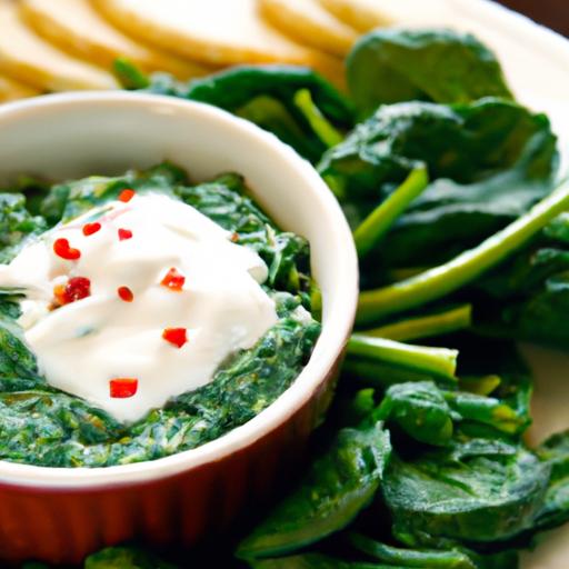 fresh⁢ & Flavorful: Healthy Spinach ​Dip with Crunchy Veggies
