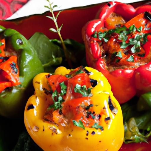 Flavor-Packed stuffed Peppers: A Colorful Culinary Journey
