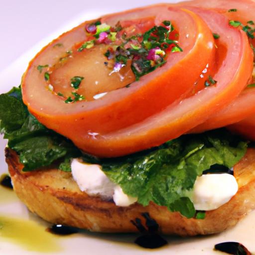 Savor the​ Flavors: Roasted Tomato ​& Burrata bruschetta⁣ Delight