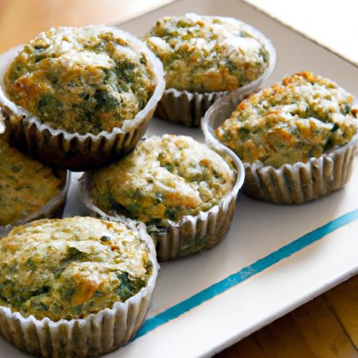 Delightful Spinach and Cheese muffins: A Savory Snack Twist