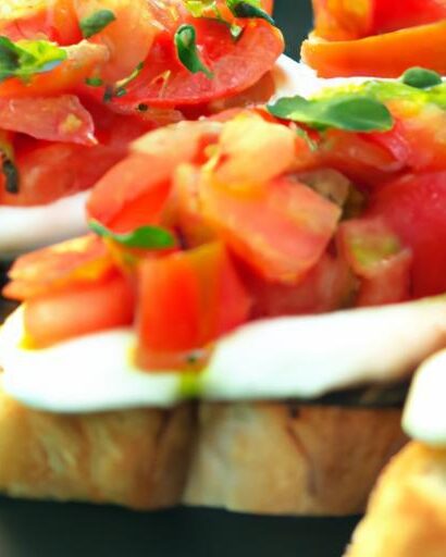 Savor Summer Flavors with Roasted Tomato Burrata Bruschetta
