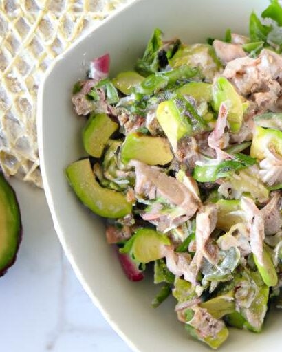 Creamy Avocado Tuna Salad: A Refreshing Twist on Classic!