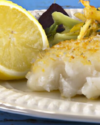 Zesty Baked Cod with Lemon: A Fresh Seafood Delight