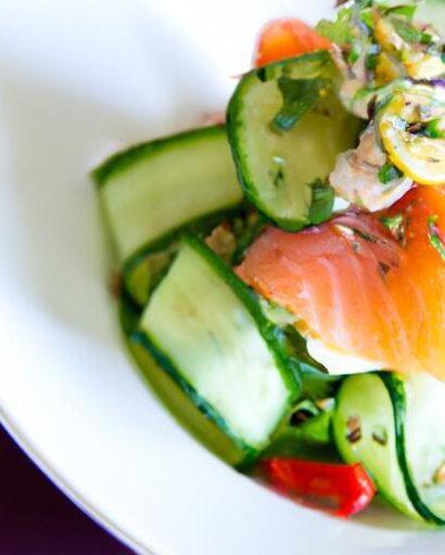 Fresh Fusion: Crafting the Perfect Salmon Cucumber Salad