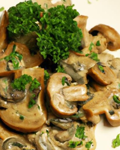 Creamy Baked Mushroom Stroganoff: A Cozy Twist on Classic