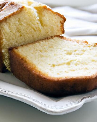 The Timeless Charm of Vanilla Pound Cake: A Delicious Classic