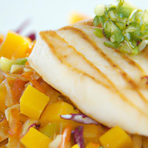 Tropical Delight: Mahi Mahi with Zesty Mango Salsa Recipe