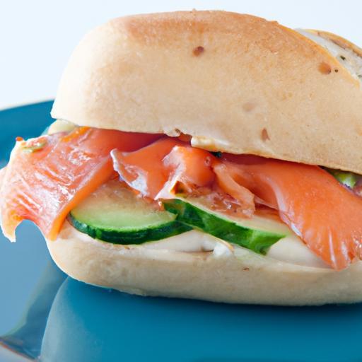 Savor the Art of the Perfect Smoked Salmon Sandwich Delight