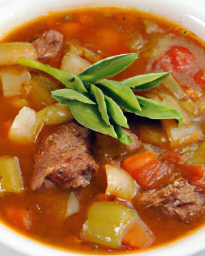 Hearty Beef and Barley Soup: A Nutritious Comfort Classic
