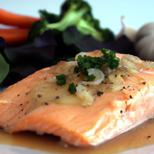 Savory Salmon Delight: Butter & Garlic Magic Unveiled